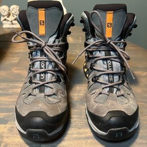 Salomon 4D Women’s Hiking Boots - Gray/Blue - 7 US